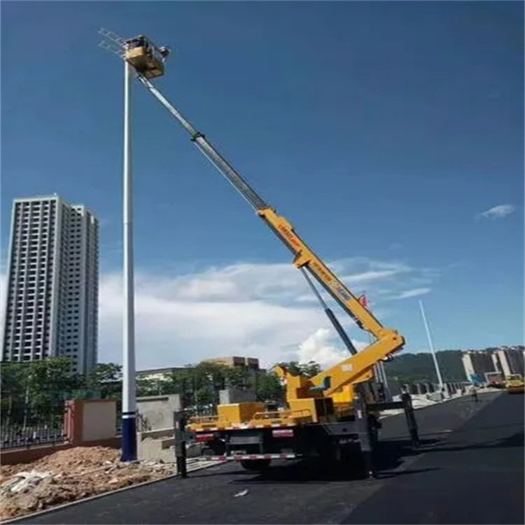 深州维修路灯的曲臂升降车出租