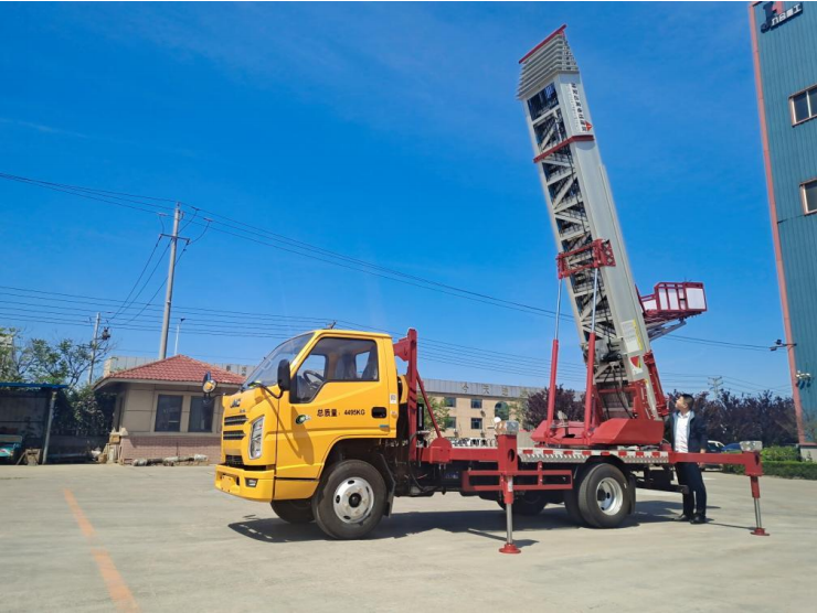 深州常年租赁32米云梯车